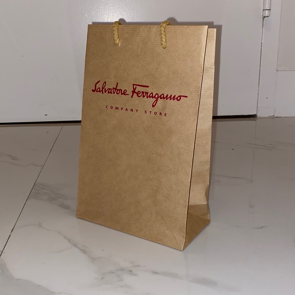 Vintage designer shopping bag